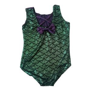 Gymnastics leotard mermaid print size 6 CS